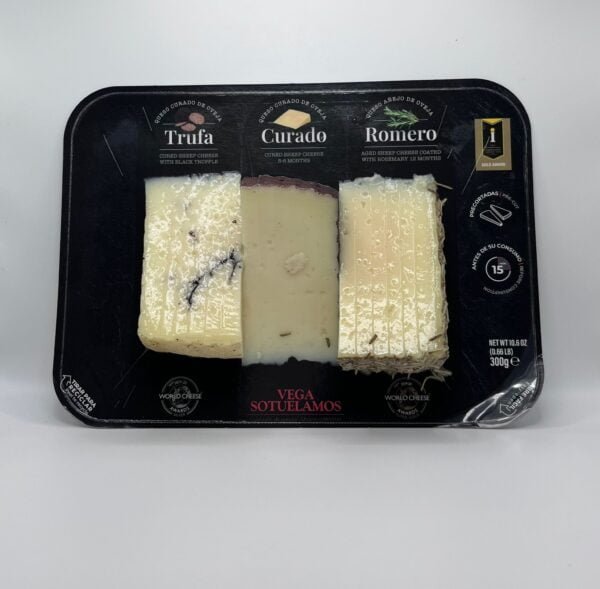 Vega Sotuélamos - Tabla de Queso de Trufa Negra, Curada y Romero 10.6oz 300g