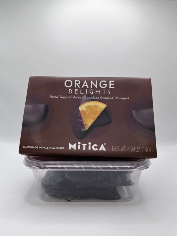 Mitica - Orange Delights - Delicias Naranjas cubiertas de Chocolate 4.94oz (140g) - Imagen 5