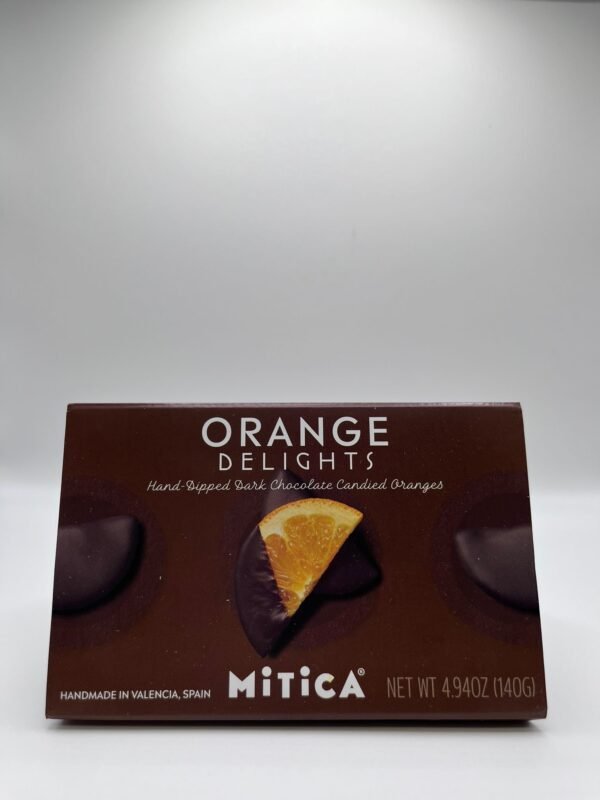 Mitica - Orange Delights - Delicias Naranjas cubiertas de Chocolate 4.94oz (140g) - Imagen 3