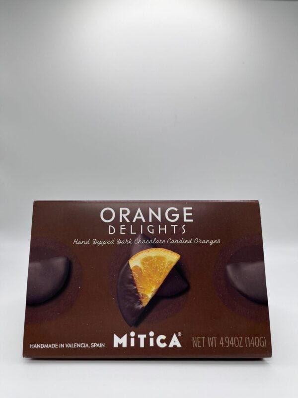 Mitica - Orange Delights - Delicias Naranjas cubiertas de Chocolate 4.94oz (140g) - Imagen 4