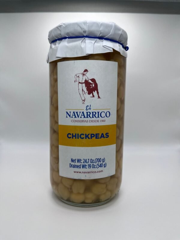 El Navarrico - Garbanzos Frasco de 700g