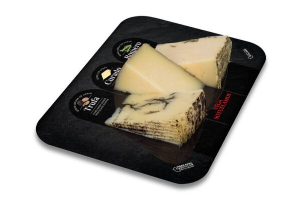 Vega Sotuélamos - Tabla de Queso de Trufa Negra, Curada y Romero 10.6oz 300g - Imagen 4